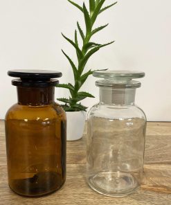 Jar en verre 250 ml – Coloris au choix