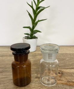 Jar en verre 50 ml – Coloris au choix