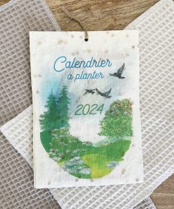 Calendrier ensemencé à planter 2024 Jardin – Format A5