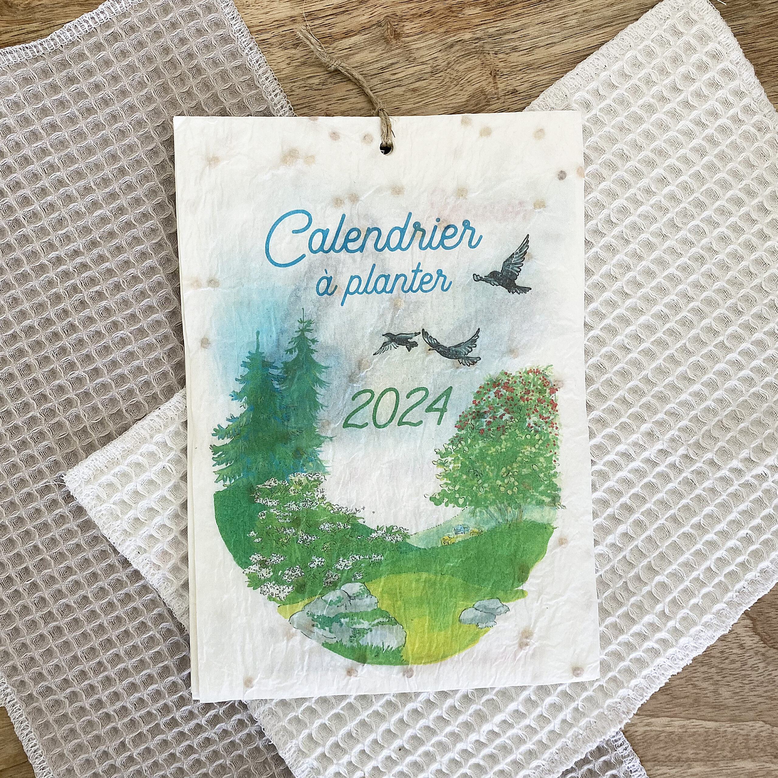 Calendrier ensemencé à planter 2024 Jardin – Format A5