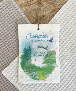 Calendrier ensemencé à planter 2024 Jardin – Format A6
