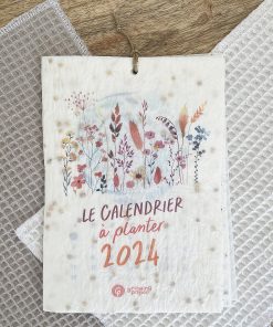 Calendrier ensemencé à planter 2024 Saisons – Format A5