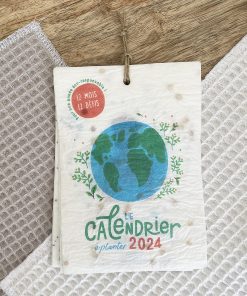 Calendrier ensemencé à planter 2024 Planète – Format A6
