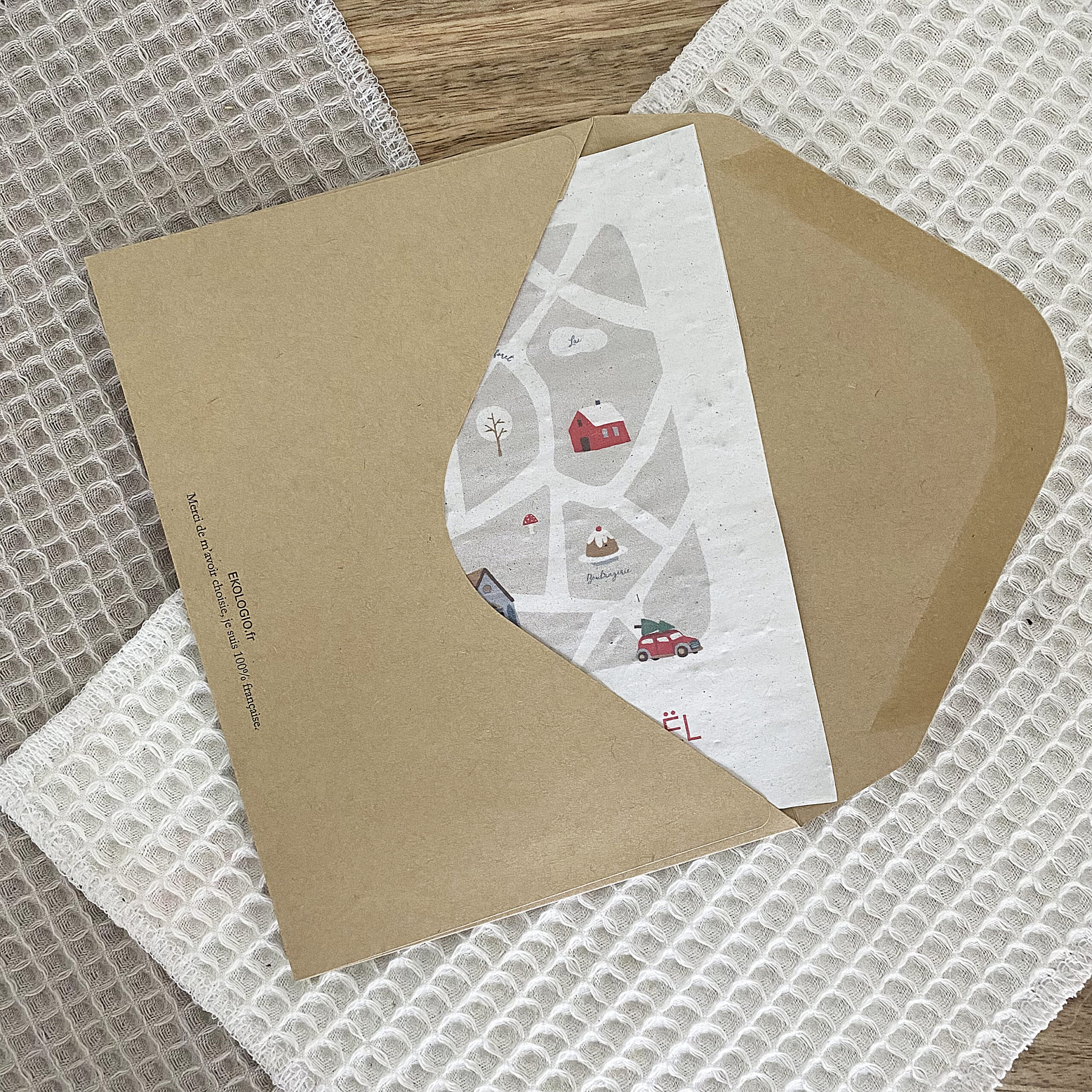 Carte ensemencée à planter – Joyeux Noël – Image 4