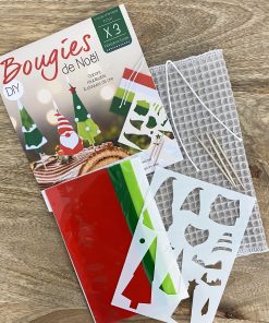 Kit bougies festives de Noel