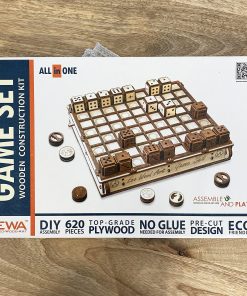 Maquette 3D en bois – Jeux de société