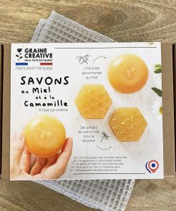 DIY – Coffret savons au miel et à la camomille