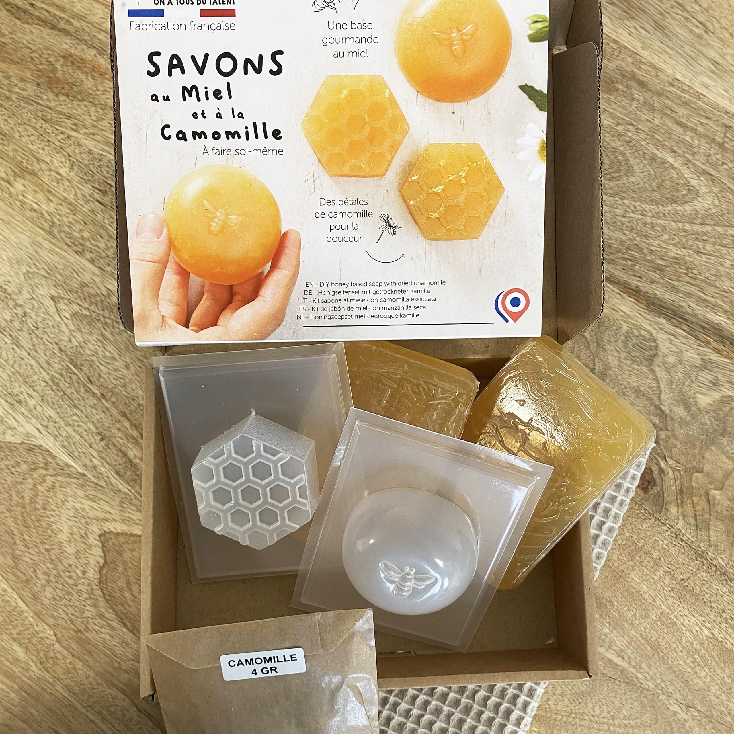 DIY – Coffret savons au miel et à la camomille – Image 2
