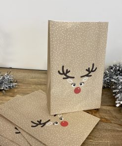 Lot de 6 sacs cadeau en papier Rennes