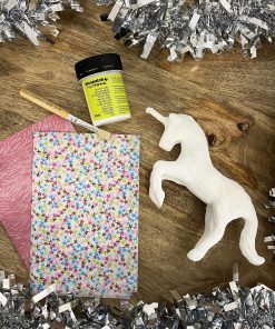 Décopatch Kit papier mâché – Modèle Licorne