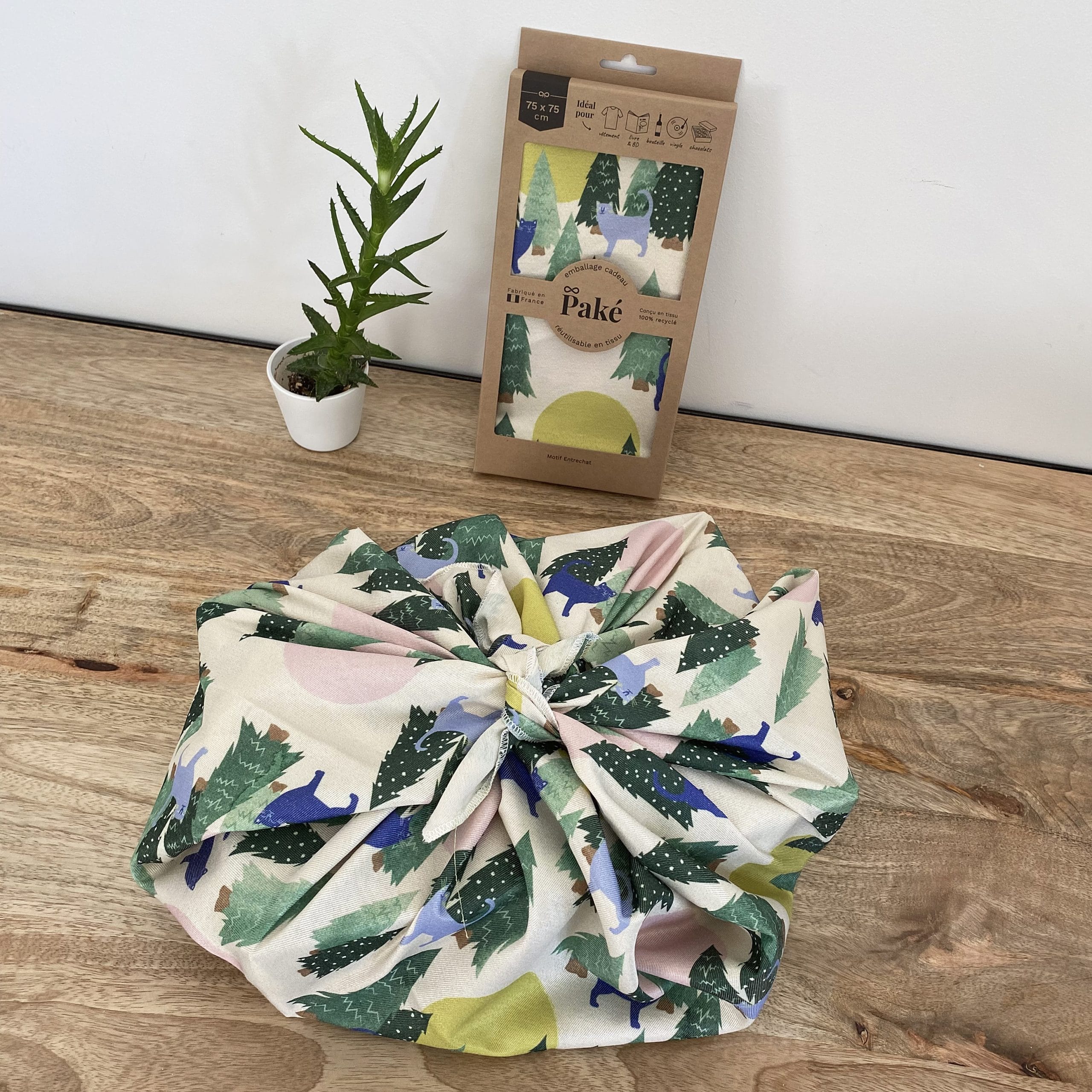 Furoshiki | Motif ENTRECHAT 75*75