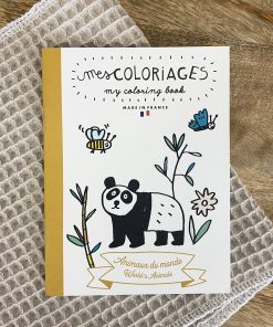 Petit cahier de coloriage – Les animaux du monde
