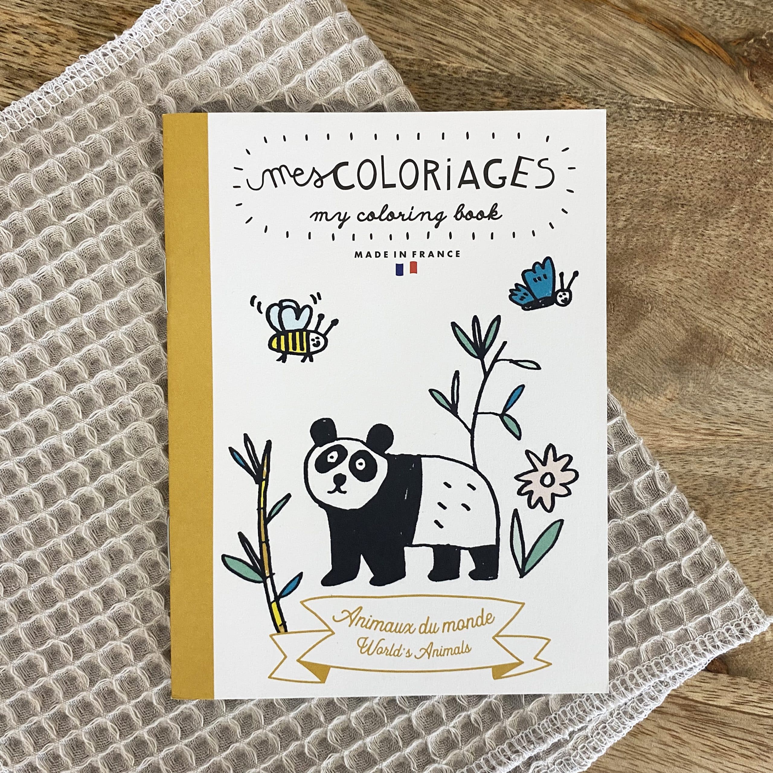 Petit cahier de coloriage – Les animaux du monde