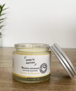 Baume solide cicatrisant Karité et noisette