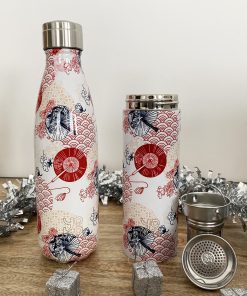 Coffret cadeau : Une gourde + une théière Japan
