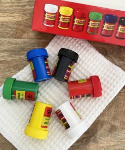 Pack de 6 flacons de peinture