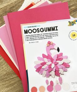 Kit créatif en mousse – Coloris rose