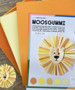 Kit créatif en mousse – Coloris jaune