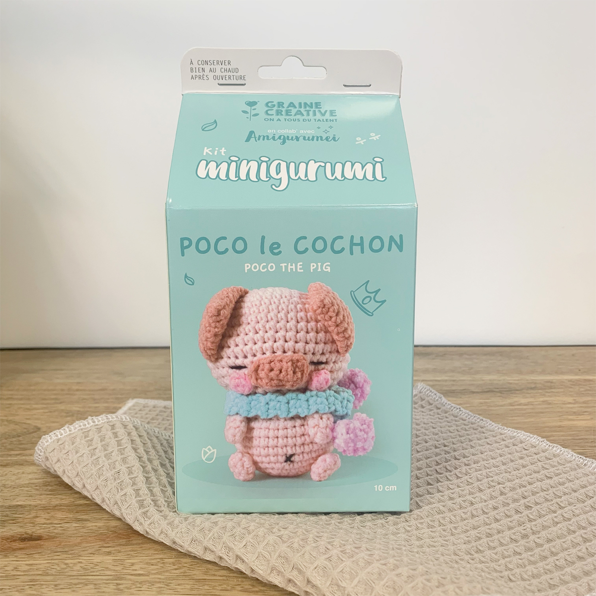 Kit MiniGurumi – Cochon poco