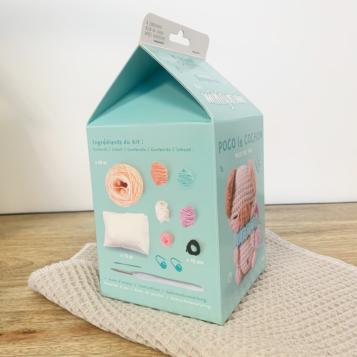 Kit MiniGurumi – Cochon poco – Image 2
