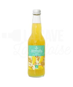 Kombucha Citron & Gingembre – Atika – 33cl
