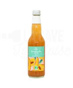 Kombucha Pêche – Atika – 33cl