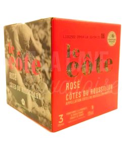 BIB Le Côte Rosé – Côtes-du-Roussillon – 3L