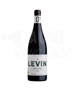 LEVIN 0% – Pinot Noir – Vin rouge biologique sans alcool – 75cl