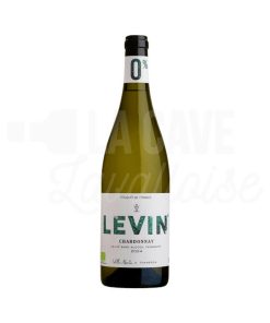 LEVIN 0% – Chardonnay – Vin blanc biologique sans alcool – 75cl