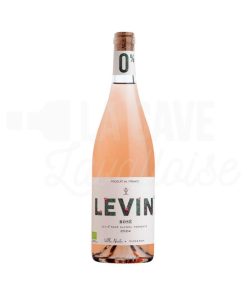 LEVIN 0% – Vin rosé biologique sans alcool – 75cl