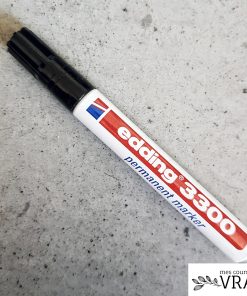 Marqueur permanent rechargeable – Noir