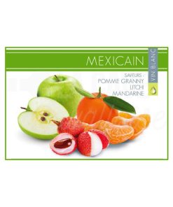 MEXICAIN 12° – 5 LITRES – Litchi, Pomme Granny, Mandarine