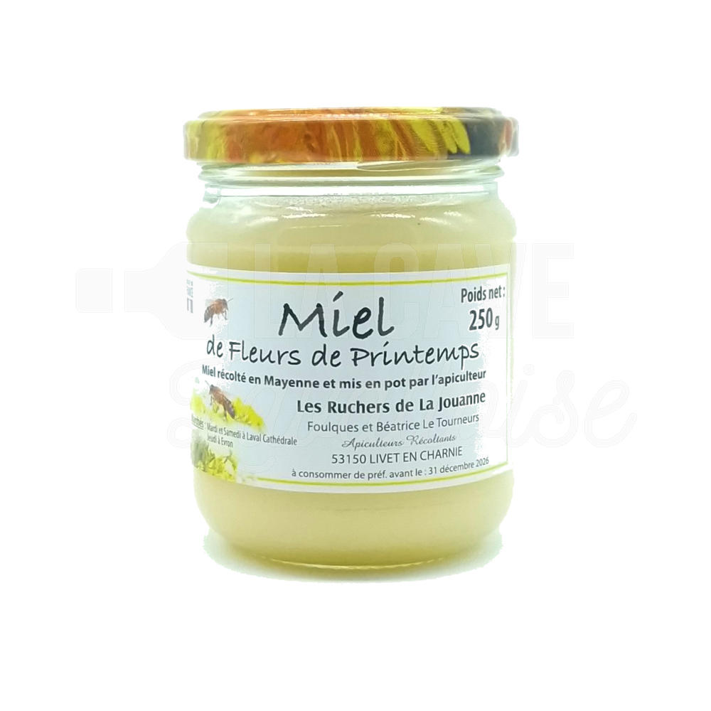Miel de Fleurs de Printemps – Les Ruchers de la Jouanne – Livet en Charnie (53) – 250gr