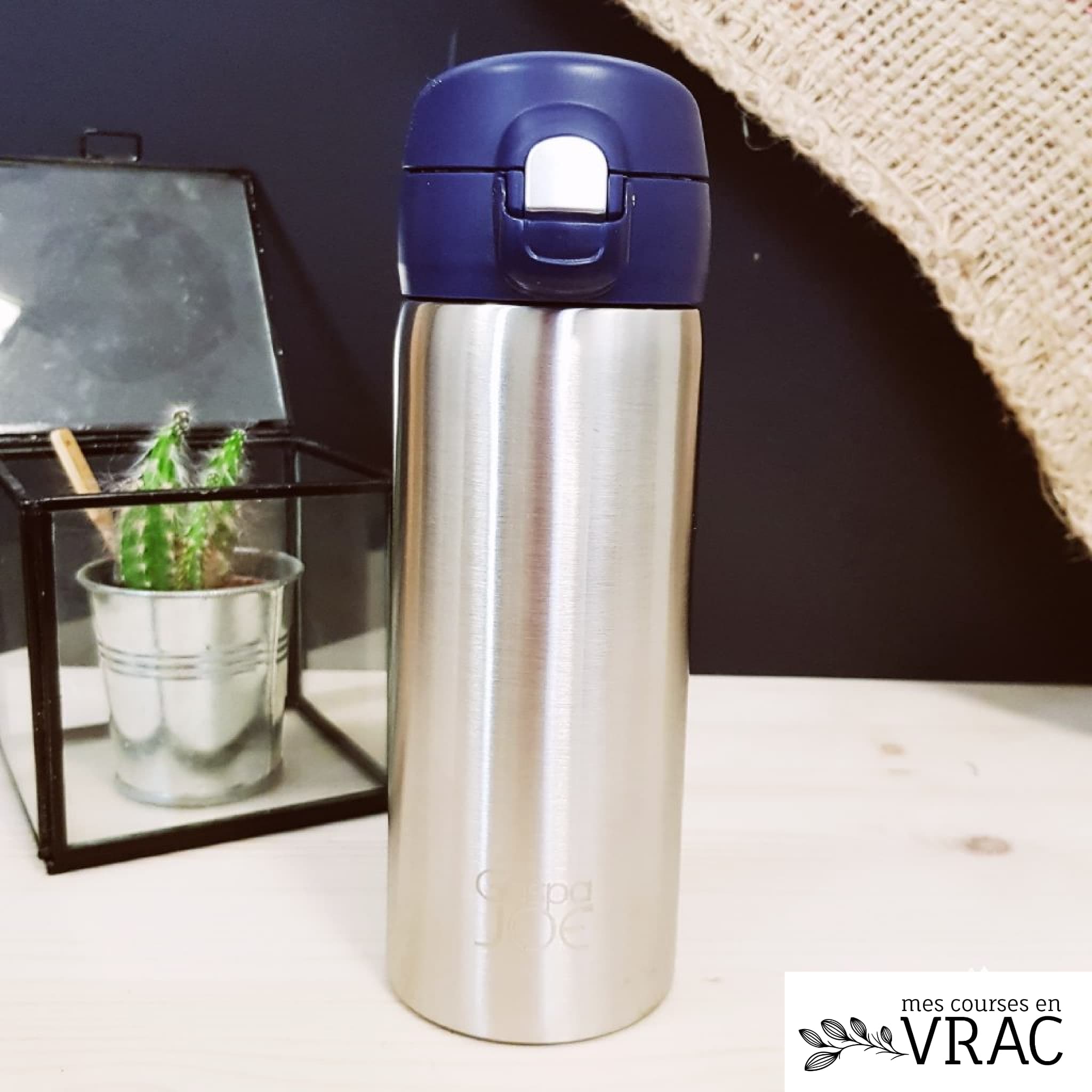 Mug thermos XXL en inox – Image 9