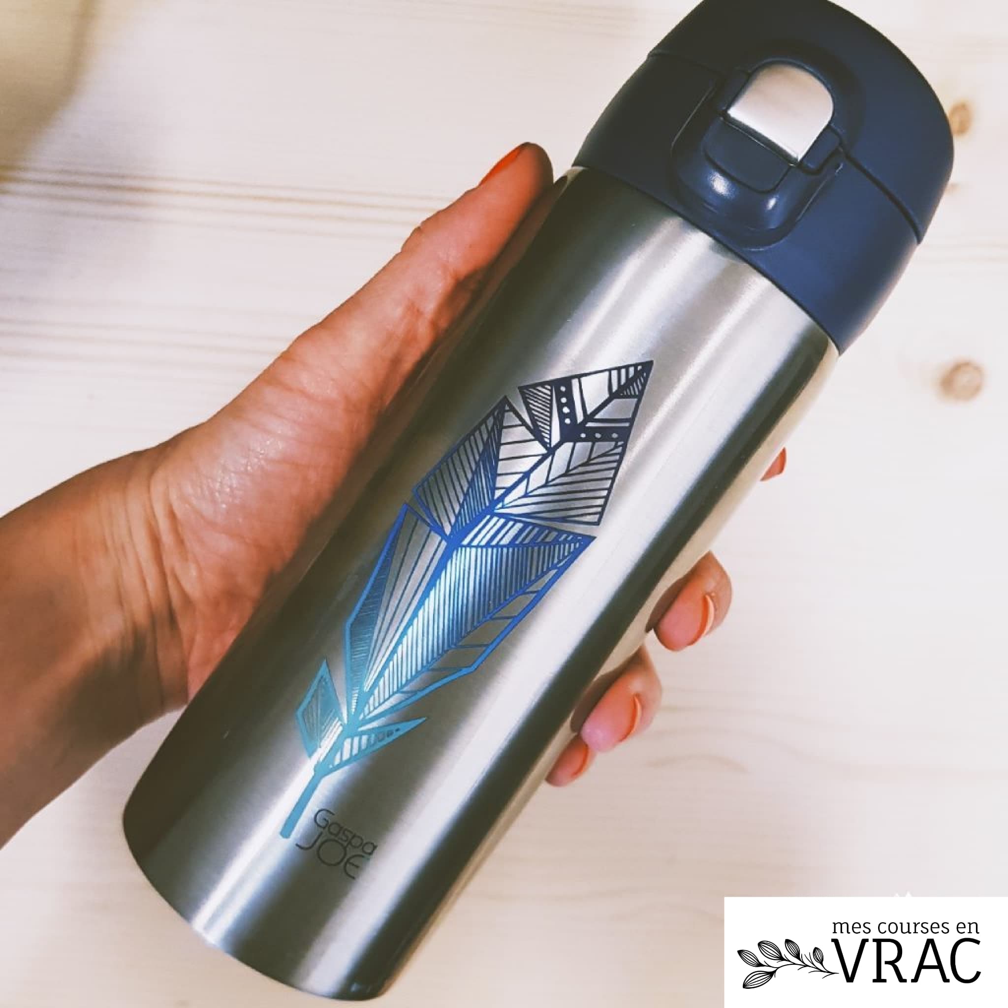 Mug thermos XXL en inox – Image 6