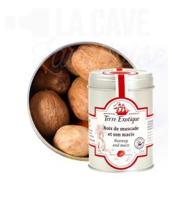 Noix de Muscade et son macis – Terre Exotique – 40gr