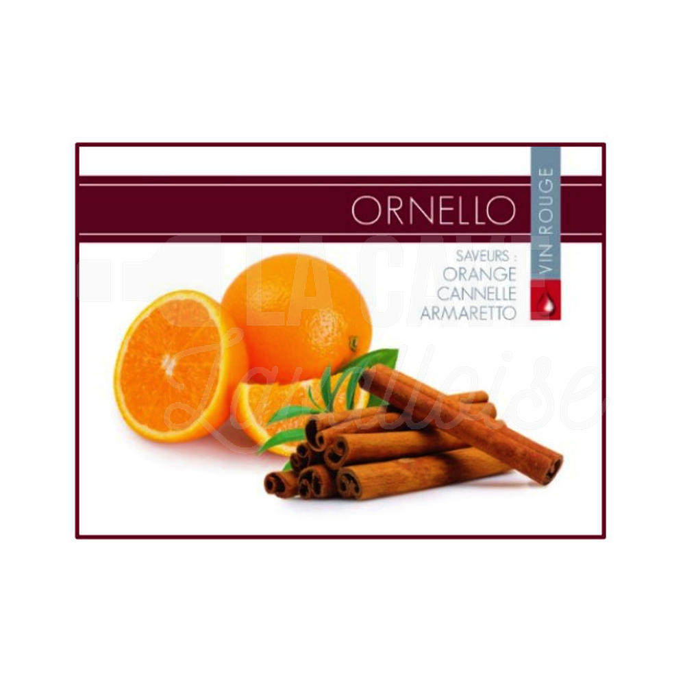 VIN CHAUD 12° – 5 LITRES – Orange, Cannelle, Amaretto