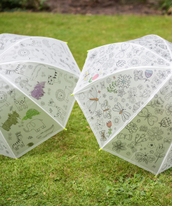 Parapluie jungle à colorier