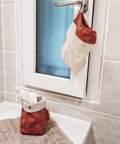 Panier à lingettes lavables & filet de lavage