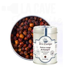 Poivre Rouge de Kampot – Cambodge – Terre Exotique – 50gr