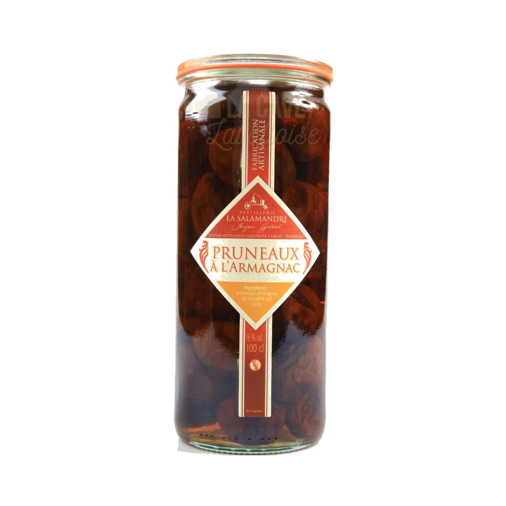 Pruneaux à l’Armagnac 16° – Bocal 1 Litre