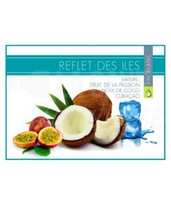 REFLET DES ÎLES 12° – 5 LITRES – Passion, Coco, Curaçao bleu