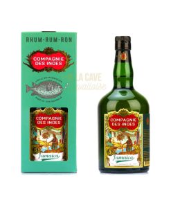 Jamaïca 5 Ans – Compagnie des Indes – 43° – 70cl