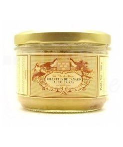 Rillettes de Canard au Foie Gras – Le Clos du Maine – Arquenay (53) – 180gr