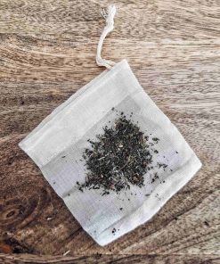 Sachets à thé en tissu réutilisables