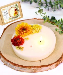 DIY – Créer sa bougie florale en cire de soja
