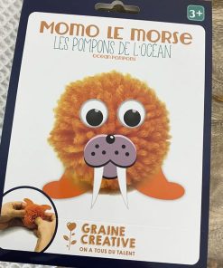 Je fabrique mon morse en pompon