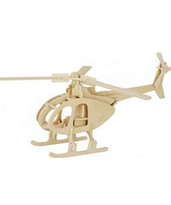Puzzle 3D en bois à construire – Hélicoptère