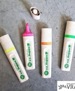 Surligneurs rechargeables – assortiment 4 couleurs