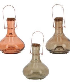 Piège à guêpes coloré en verre